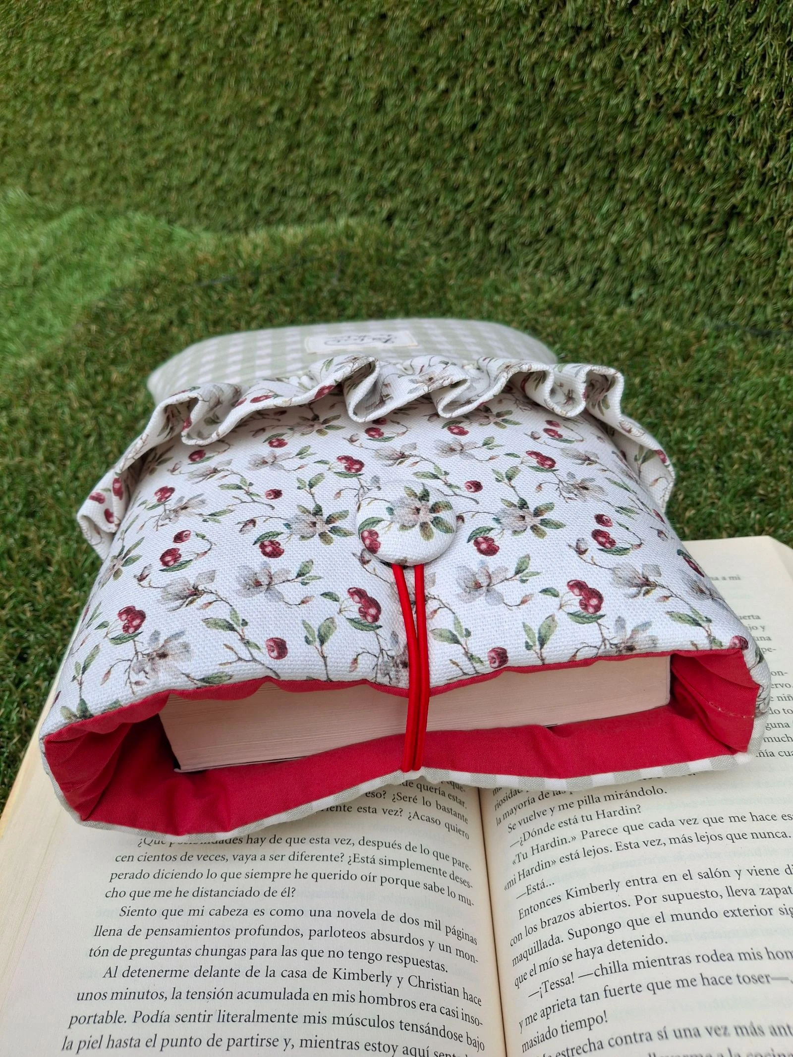 Célula para livro acolchoada feita à mão – photo 2